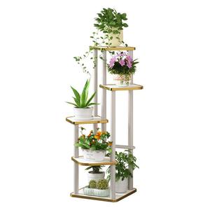 轻奢花架子客厅落地式高端新款阳台多层置物架室内绿萝植物摆放架