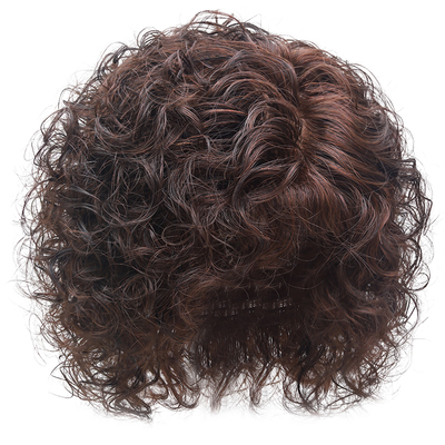 MIRANTE米兰特双递针全手织超薄中长卷真人发丝女士假发套可水洗