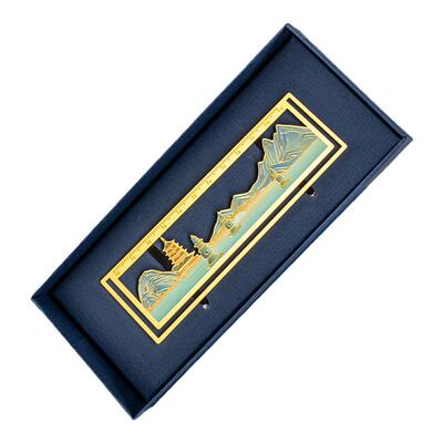 天色中国风直尺书签情人节礼物