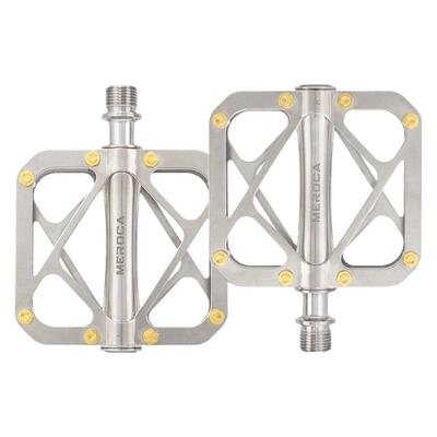 MEROCA钛合金脚踏三培林CNC