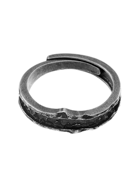 【深渊】复古小众设计ins冷淡风节日礼物开口情侣对戒女戒指男潮