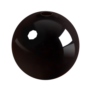 天然黑玛瑙散珠手工diy串珠材料手链手串配珠黑色单珠子配件批发