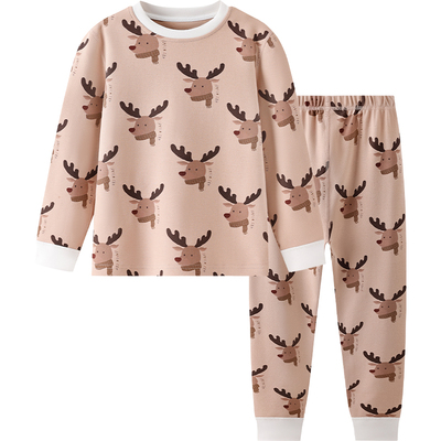 英氏儿童长袖秋衣秋裤内衣套装