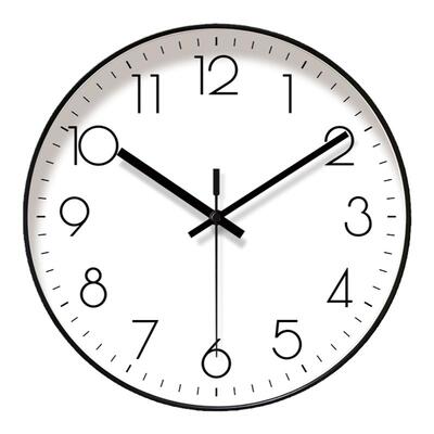 易普拉客厅自动对时挂钟电波钟