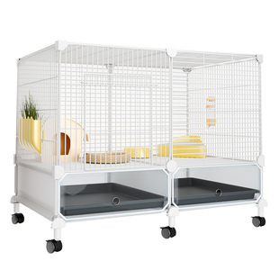 兔子笼子家用室内专用大号荷兰猪豚鼠小兔笼养兔宠物兔子豪华别墅