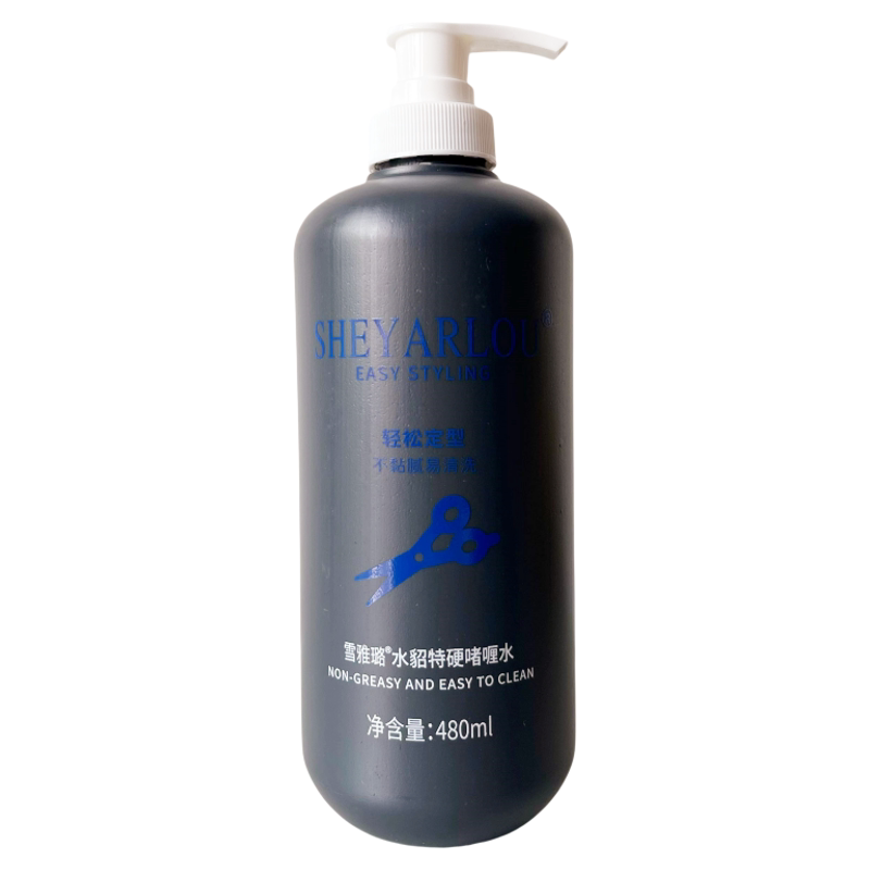 雪雅璐水貂特硬啫喱水/雪雅露者哩膏 特硬保湿定型啫喱480ml