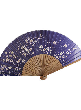 日式和风折扇舞蹈旗袍女扇夏季扇