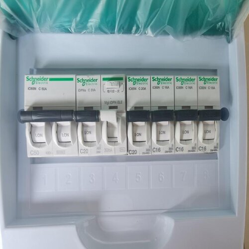 议价A308*议价适用家用入户箱8回路,配iC65N2P50A总开,适用