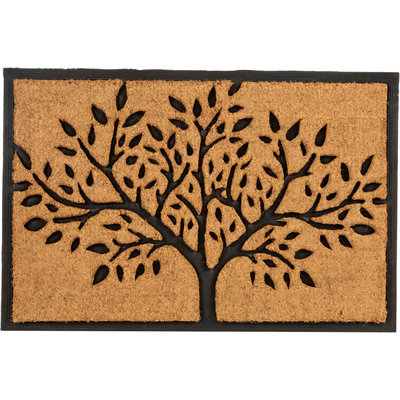 印度进口椰棕入户防滑除尘门垫