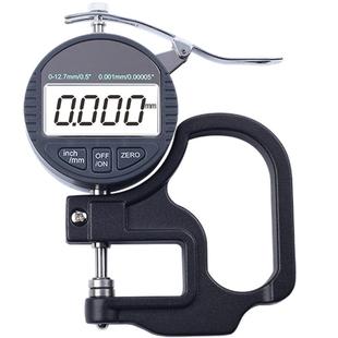 0.001mm电子数显百分千分厚度规纸张薄膜布料板材测厚规测试仪表