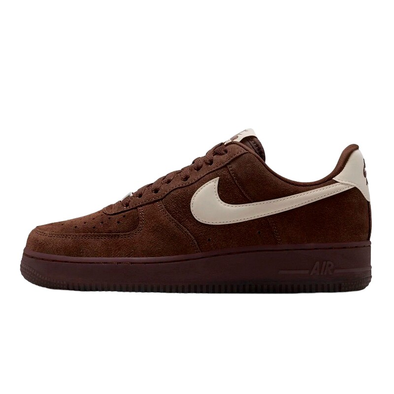 NIKE耐克女鞋新款AIR FORCE1复古低帮经典运动休闲板鞋IQ0136-200