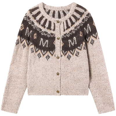 MissSixty费尔岛提花针织外套