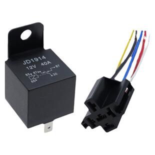 汽车继电器40A12V24V36V48V60V72V直流常开常闭转换摩托车均可用