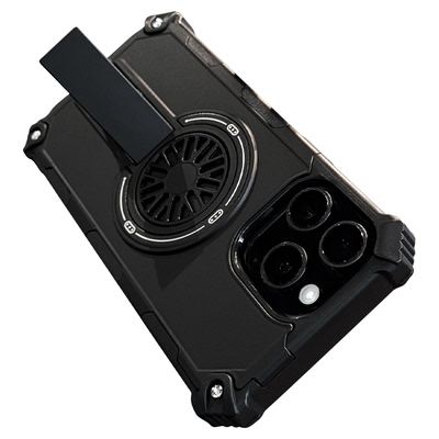 【带支架】磁吸带挂绳手机壳套