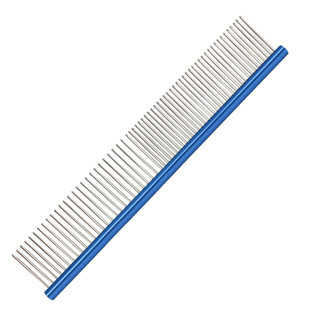 哈特丽猫梳子狗狗排梳宠物造型美容梳用品猫咪开结梳密齿不锈钢梳