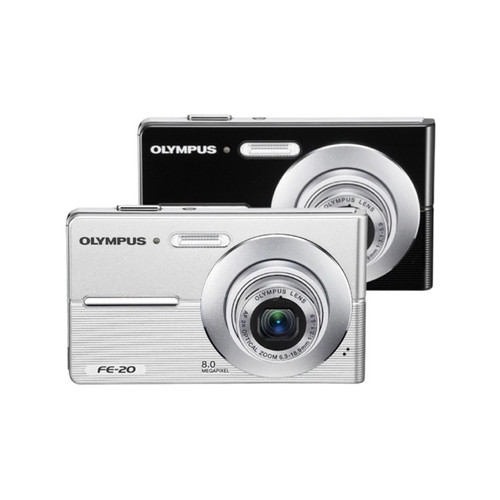 Olympus奥林巴斯FE20数码照相机卡片机CCD相机胶片感复古老相机