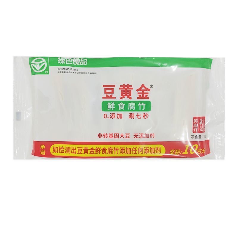 豆黄金鲜腐竹107g*54包0添加