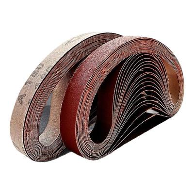 气动10*330 X10小砂带  20*520 x20mm氧化铝打磨抛光小砂带机沙带