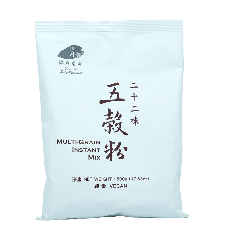 【静思书轩】台湾进口净斯五谷粉500g冲泡即食代餐饱腹
