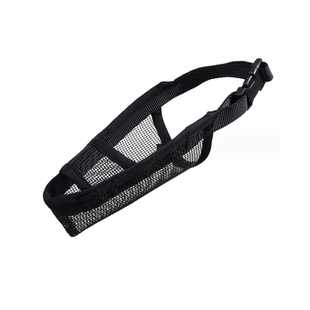 【旺财】宠物狗嘴套防乱吃防乱咬误食小中大型犬户外出行口罩pvc