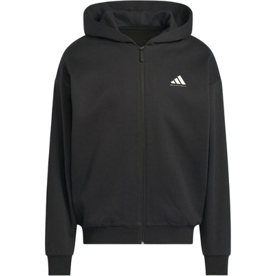 adidas阿迪达斯男女篮球运动训练针织连帽夹克外套KB3064