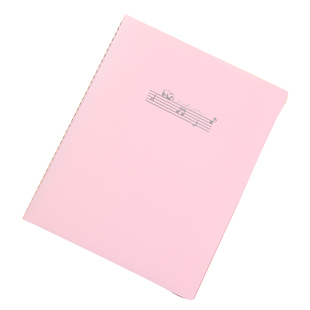 透明插页袋式A4乐谱夹防水防污琴谱收纳册合唱团架子鼓提琴五线谱音乐歌谱本莫兰迪大容量资料册定做图案印字