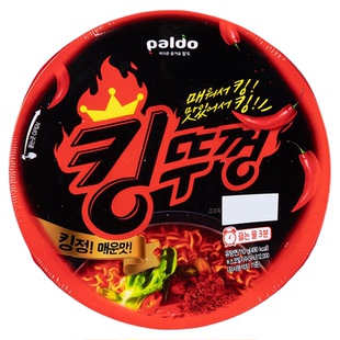 韩国八道辣味大碗面 paldo泡面香辣桶乌冬面速食进口方便面 Faker