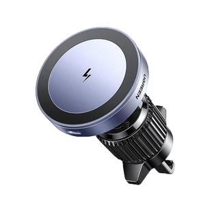 绿联车载磁吸无线充电器适用苹果magsafe手机支架出风口汽车车充