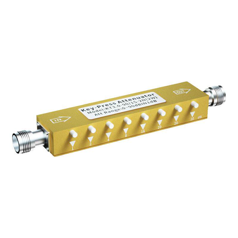 N型可调衰减器30-90dB3/4/5G射频信号衰减1dB步进5W10W按键衰减器