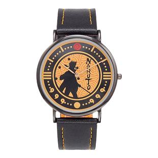 火影忍者手表幸运石正版联名动漫周边卡卡西佐助鸣人鼬学生石英表