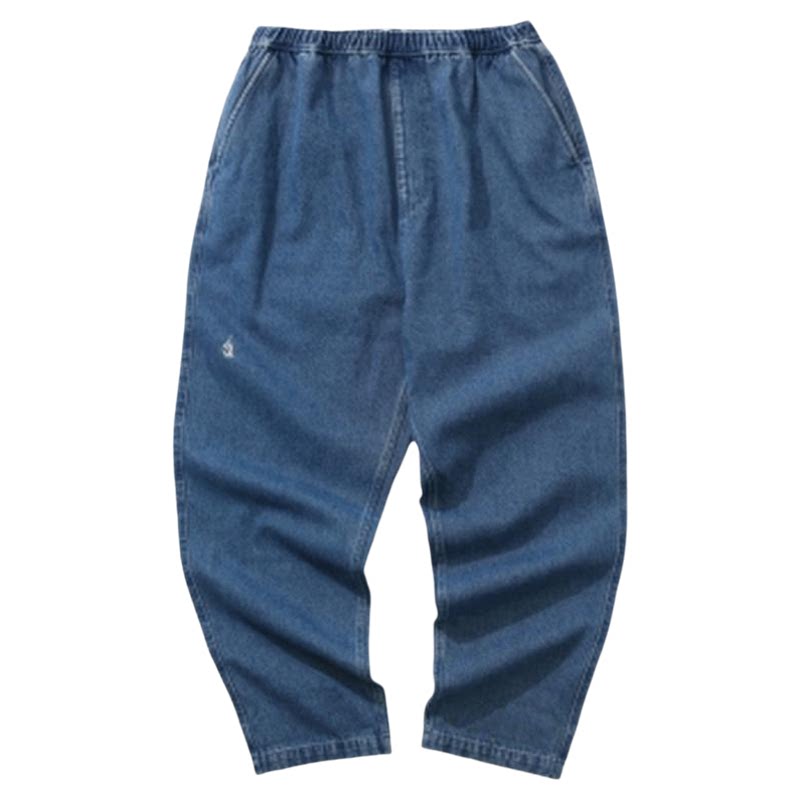 nauticawhitesail宽松牛仔裤