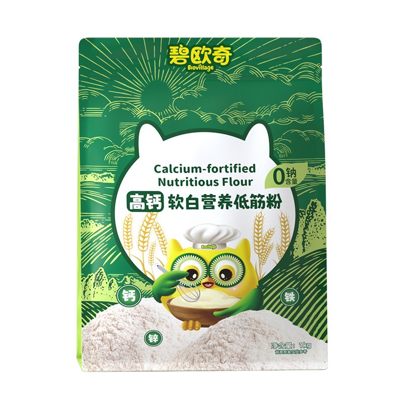 碧欧奇高钙软白营养低筋粉