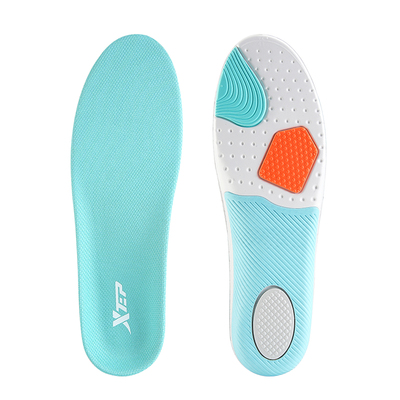 XTEP/特步运动鞋垫足弓支撑防臭吸汗透气缓震扁平足鞋垫跑步专用