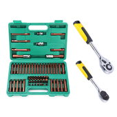 内六角扳手套装 汽修40件套星批组合花键工具修车电动内花角批头梅