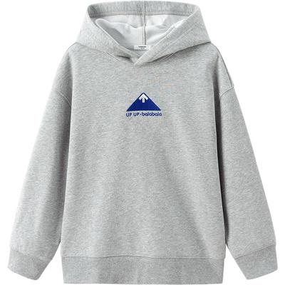 巴拉巴拉儿童卫衣男童女童连帽打底衫春秋款童装中大童宝宝上衣潮