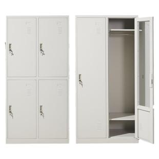 北京钢制更衣柜铁皮柜储物柜宿舍员工柜六门衣柜多门鞋柜碗柜带锁