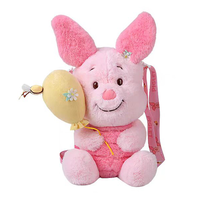 迪士尼蜂蜜罐Piglet公仔可爱噗噗熊玩偶小猪毛绒皮杰猪送女生礼物