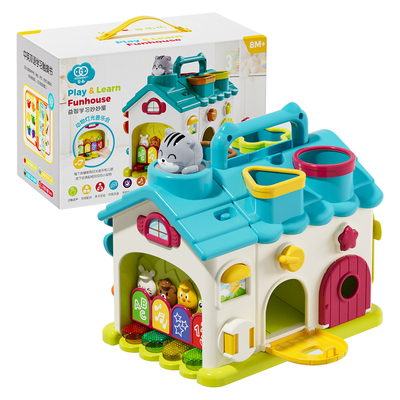 谷雨早教益智多面体妙妙屋忙碌盒