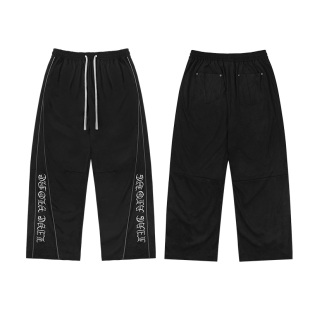 VLONE 马年限定「松莲麟阜」LVDV刺绣 铆钉宽松休闲裤 男女同款