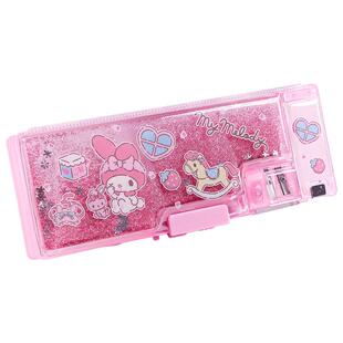 美乐蒂密码锁流沙文具盒女孩儿童铅笔盒创意小学生时尚女生笔袋高颜值女款多功能笔盒低年级儿童幼儿园笔盒