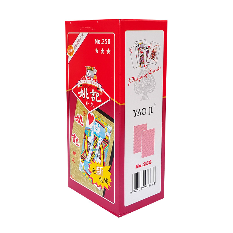姚记扑克牌整箱100副装便宜批发
