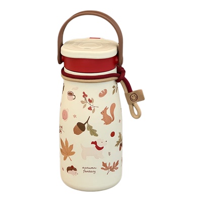 浮想商店秋日陶瓷内胆保温杯新款