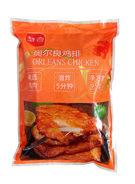 鸡胸排冷冻奥尔良商用汉堡肉