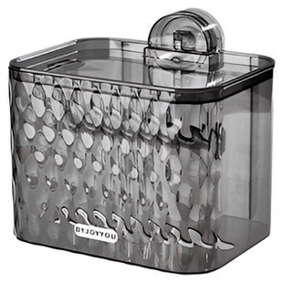 吸盘卫生间纸巾盒厕纸卷纸盒壁挂式纸巾架手纸抽纸卷纸筒盒免打孔