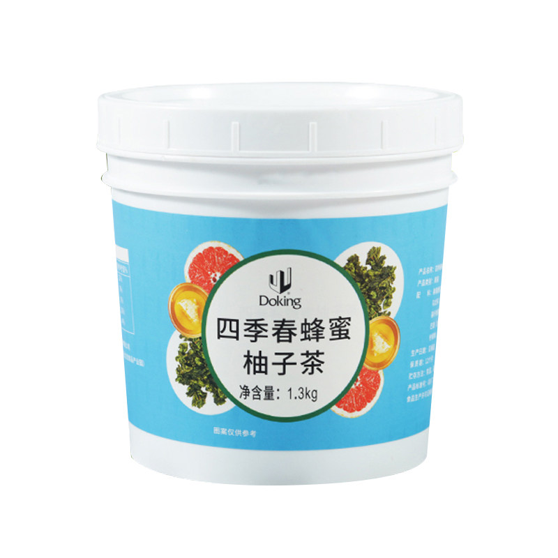 盾皇百香果蜂蜜柚子茶奶茶店专用