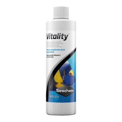 美国海化Seachem Vitality水族鱼用维他命增强体质抵抗鱼病活力素