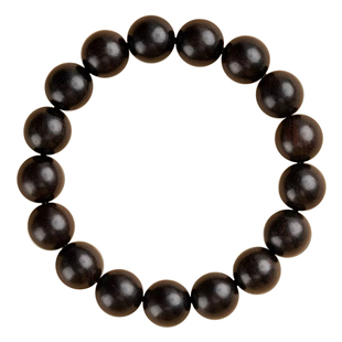 遇见普陀山天然黑檀手串男款108颗檀木手链佛珠文玩正品送人必选