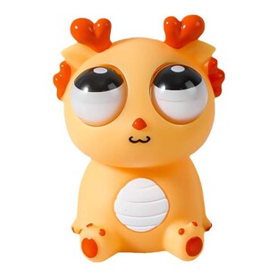 吐刀乐哥同款瞪眼小龙人解压玩具爆款捏捏乐儿童发泄整蛊减压神器