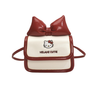 可爱卡通KT猫迷你包包女2025新款小众洋气口红包休闲百搭斜挎小包