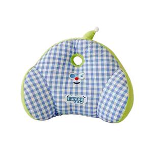 多巴胺夏季格子布腰靠办公室久坐护腰靠枕座椅子靠垫沙发床上抱枕